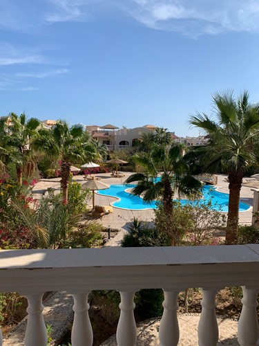 Villa mit Meerblick in Jamaran Sahl Hasheesh, Hurghada, Ägypten.